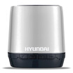 

Modern HYUNDAI i80 silver wireless Bluetooth speaker voice calls TF card voice prompts call back to the lithium power supply audio
