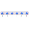 Joy Collection Jingdong Supermarket Camellia Stick Hook Paste Metal O Type Six Row 0766 joy collection kopen in de aanbieding Joy Collection Jingdong Supermarket Camellia Stick Hook Paste Metal O Type Six Row 0766 joy collection kopen in de aanbieding