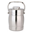 

US kitchen maxcook double insulated pot lunch box stainless steel drum type 15L MCST-15