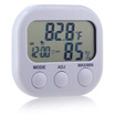 

Yuhuaze electronic hygrometer thermometer large screen with clock date memory function