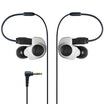 

Iron triangle audio-technica ATH-IM50 WH double moving ear earphones white