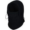 

JAJALIN JAJALIN Fleece CS hat thick skin care head cover mask collar winter riding ear protection wind tiger cap black