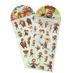 

Wide GuangBo XCM7167 bear come&go cartoon phone stickers diary 2 pieces of clothing color style random
