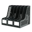 

Deli 9839 Sturdy Durable Six File Box File Basket Black