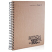 

Guangbo GuangBo 16K120 sheets of kraft paper notebook notebook diary of the pattern random yellow GB16637