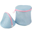 

Jingdong supermarket green reed laundry bag bra cleaning bag thickened drum hemisphere 2 sets of pink