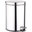 

Family foot safety stainless steel 12L trash can 21317