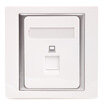 

Simon Electric simon S55218S an information socket 58 series 86-type switch socket elegant white