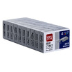 

Deli 0211 color staples 246 800 pcs carton 10 boxed