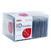 

Effective deli 5758 waterproof proof card sets work permit staff card horizontal 100 box
