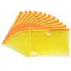 

Effective deli 5504 A4 Kraft File Bag Yellow 12 Pack Pack