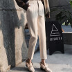 Oloey Korean Version Of Harun Trousers Womens Woollen Casual Pants Baggy Autumn Winter Radish Nine Minute Suit oloey kopen in de aanbieding Oloey Korean Version Of Harun Trousers Womens Woollen Casual Pants Baggy Autumn Winter Radish Nine Minute Suit oloey kopen in de aanbieding