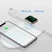El mejor cargador inalámbrico de Apple iWatch Watch 1234 Generación inalámbrico cargador iphone8 x XS MAX XR apple iwatch Cargador de teléfono móvil 2 en 1 Blanco