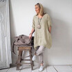 Nulibenna Cottonflax Jacket With Short Sleeves nulibenna kopen in de aanbieding