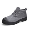 Luoweikedeng Mens Boots Fashion Casual Genuine Leather Martin Lace Up Shoes For Men Grey Black Brown 38 44 luoweikedeng kopen in de aanbieding Luoweikedeng Mens Boots Fashion Casual Genuine Leather Martin Lace Up Shoes For Men Grey Black Brown 38 44 luoweikedeng kopen in de aanbieding
