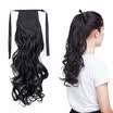 Extensión de cola de caballo de una pieza Tie Up Clip en extensiones de cabello Tijera de encuadernación de cola de caballo vinculante para mujer