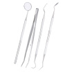 Great Power Star 4Pcspack Dental Hygiene Tools Kit Dentist Set Probe Mirror Sickle Scalers Tweezers Stainless Steel Teeth Care Cleaning great power star kopen in de aanbieding Great Power Star 4Pcspack Dental Hygiene Tools Kit Dentist Set Probe Mirror Sickle Scalers Tweezers Stainless Steel Teeth Care Cleaning great power star kopen in de aanbieding