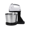 7 Speed Electric Food Cake Egg Dough Blender Handheld Stand Mixer with 17L Bowl