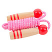 Creative Wood Jump Rope Wooden Handle Sports Rope Fitness Jump Rope