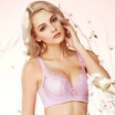 Joy Collection Urban Beauty Lace Bra Adjustment Gathering Type Deep V Sexy B Mold Cup Yb6112 Shrimp Powder 75B joy collection kopen in de aanbieding Joy Collection Urban Beauty Lace Bra Adjustment Gathering Type Deep V Sexy B Mold Cup Yb6112 Shrimp Powder 75B joy collection kopen in de aanbieding