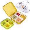 Joy Collection Vilscijon Wei Simple Mini Pill Box Portable Drug Storage Four Set With 2 1 Cut Medicine 8306 joy collection kopen in de aanbieding Joy Collection Vilscijon Wei Simple Mini Pill Box Portable Drug Storage Four Set With 2 1 Cut Medicine 8306 joy collection kopen in de aanbieding