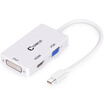 Fudge Kaibo 046 MacBook mini dp turn hdmivgadvi converter Apple laptop computer projector video adapter adapter cable white