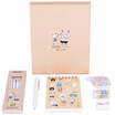 Joy Collection Deli Ali A6 Small Fresh Stationery Gift Box Set 9 Piece Almond Brown 68886A joy collection kopen in de aanbieding Joy Collection Deli Ali A6 Small Fresh Stationery Gift Box Set 9 Piece Almond Brown 68886A joy collection kopen in de aanbieding