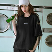 Joy Collection Pass Tide Brand Summer White T Shirt Female Loose Shoulders With Short Sleeved Personality Jacket 6820131120 Black joy collection kopen in de aanbieding
