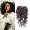 Siyo 8A Brazilian Kinky Curly Lace Closure Free Part Virgin Hair Shipping siyo kopen in de aanbieding