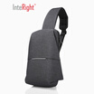 Joy Collection Interight Casual Chest Shoulder Bag Dark Grey joy collection kopen in de aanbieding