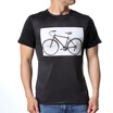 Clothing Loves Mens Bicycle Printing Short Sleeved O Neck T Shirts clothing loves kopen in de aanbieding