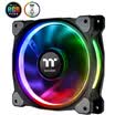 TtThermaltakeRiing Plus 12 LED RGB chassis fan 12cm fan 1168 million colors 12 LED lights shockproof installation LED light guide