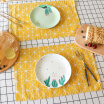Joy Collection Yuan Fabric Placemat Thicken Double Sided Layer Plate Bowl Mat Anti Scalding Insulation Pad Western Suhe Single Sheet joy collection kopen in de aanbieding Joy Collection Yuan Fabric Placemat Thicken Double Sided Layer Plate Bowl Mat Anti Scalding Insulation Pad Western Suhe Single Sheet joy collection kopen in de aanbieding
