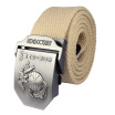 Joy Collection Paulone P1007 Outdoor Sports Military Supplies Canvas Belt Marines Sand Color joy collection kopen in de aanbieding Joy Collection Paulone P1007 Outdoor Sports Military Supplies Canvas Belt Marines Sand Color joy collection kopen in de aanbieding