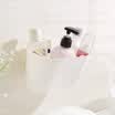 LONGSTAR bathroom shelves shelves lace suction wall collection basket LJ-0641