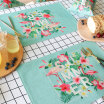 Joy Collection Yuanyuan Fabric Placemats Ins Nordic Wind Flamingo Fresh American Western Food Mat Insulation Pad Coaster Cushion 4 Piece joy collection kopen in de aanbieding Joy Collection Yuanyuan Fabric Placemats Ins Nordic Wind Flamingo Fresh American Western Food Mat Insulation Pad Coaster Cushion 4 Piece joy collection kopen in de aanbieding