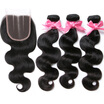 Nig Cute Hair Peruvian Virgin 3 Bundles With Closure Natural Color Unprocessed Human Weave Lace nig cute hair kopen in de aanbieding Nig Cute Hair Peruvian Virgin 3 Bundles With Closure Natural Color Unprocessed Human Weave Lace nig cute hair kopen in de aanbieding