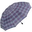 Paradise umbrella to strengthen the high-density water-repellent hidden glimpse a dry three-fold double business umbrella Umbrella blue 33213E