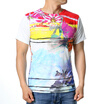 Clothing Loves Mens Colorful Printing Short Sleeved O Neck Pullover T Shirts clothing loves kopen in de aanbieding