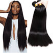 Yavida Hair Brazilian Straight Weave 4 Bundles Virgin Human Extension yavida kopen in de aanbieding