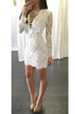 Babyonlinedress Sexy Women Lace Dress Deep V Neck Crisscross Bandage Long Sleeve Slim Bodycon Mini babyonlinedress kopen in de aanbieding Babyonlinedress Sexy Women Lace Dress Deep V Neck Crisscross Bandage Long Sleeve Slim Bodycon Mini babyonlinedress kopen in de aanbieding