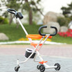 Five Wheels Portable Folding Baby Stroller Travel Trike Carbon Steel Tricycle Bike Hand bar Pushchair Child Walker Pram Buggy