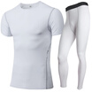 Quick Dry MenS Sportswear Gym Running Set Short T-Shirt Shorts Sport Suit