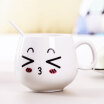 Joy Collection Haofeng Creative White Original Ceramic Cup Breakfast Couple Mug Coffee Milk With Spoon Tea Office Water Set Green joy collection kopen in de aanbieding Joy Collection Haofeng Creative White Original Ceramic Cup Breakfast Couple Mug Coffee Milk With Spoon Tea Office Water Set Green joy collection kopen in de aanbieding