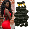Clarolair Hair 3Pcs Unprocessed Virgin Human Indian Body Wave Bundles No Shedding clarolair kopen in de aanbieding