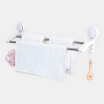 Joy Collection Foojo Suction Cup Telescopic Double Rod Towel Rack Free Punching Bathroom Hanger joy collection kopen in de aanbieding Joy Collection Foojo Suction Cup Telescopic Double Rod Towel Rack Free Punching Bathroom Hanger joy collection kopen in de aanbieding
