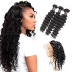 Ishow Hair 360 Lace Frontal With 3 Bundles 7A Brazilian Deep Wave Human Free Part Pre Plucked Closure Swiss ishow kopen in de aanbieding Ishow Hair 360 Lace Frontal With 3 Bundles 7A Brazilian Deep Wave Human Free Part Pre Plucked Closure Swiss ishow kopen in de aanbieding