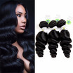 Siyo Indian Virgin Hair Loose Wave 3 Bundles 7A Unprocessed 100 Human Extensions siyo kopen in de aanbieding