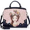 JUST STAR JUST STAR Women&39s bag new handbag shoulder bag women trend fashion ladies bag women Meng fun leisure 170918-06 ink blue