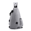 Zhanao Outdoor Leisure Chest Bag Usb Charging Port Backpack Waterproof Messenger zhanao kopen in de aanbieding
